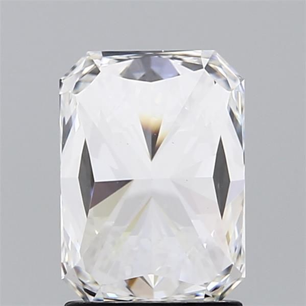 2.08 Carat Radiant Lab Diamond with  Cut Diamond in 14KT  view 1
