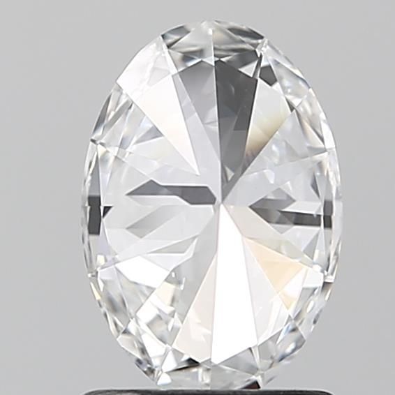 1.1 Carat Oval Lab Diamond with  Cut Diamond in 14KT  view 1
