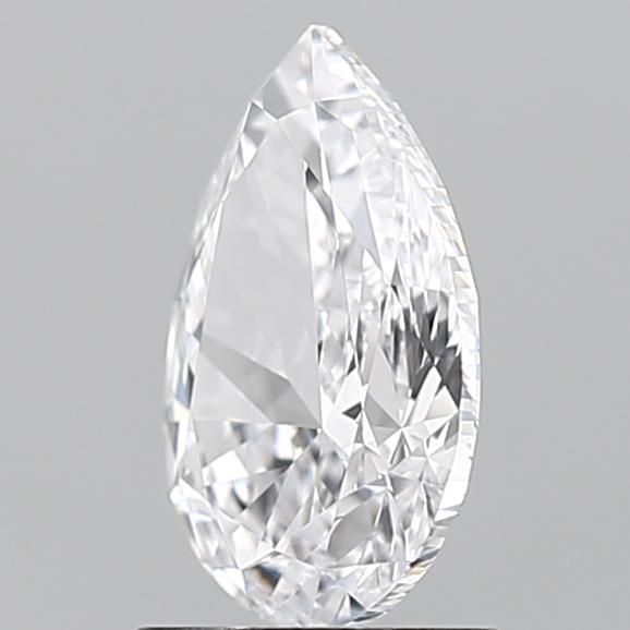 1.51 Carat Pear Natural Diamond with  Cut Diamond in 14KT  view 1
