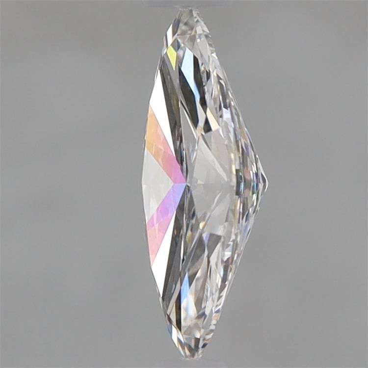 1.02 Carat Marquise Lab Diamond with  Cut Diamond in 14KT  view 1
