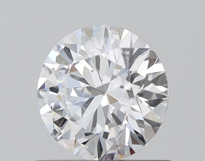 0.53 Carat Round Lab Diamond with  Cut Diamond in 14KT  view 1
