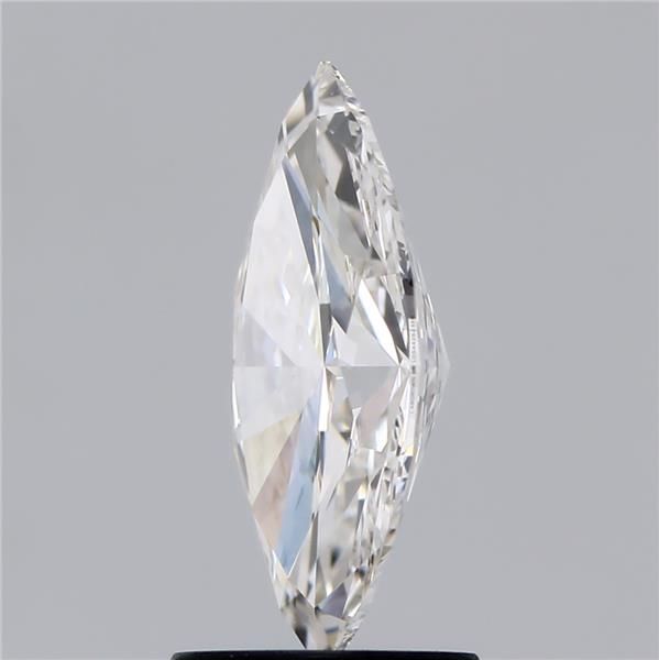 1.57 Carat Marquise Lab Diamond with  Cut Diamond in 14KT  view 1
