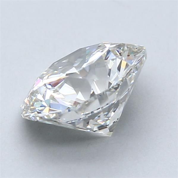 2.01 Carat Round Lab Diamond with  Cut Diamond in 14KT  view 1
