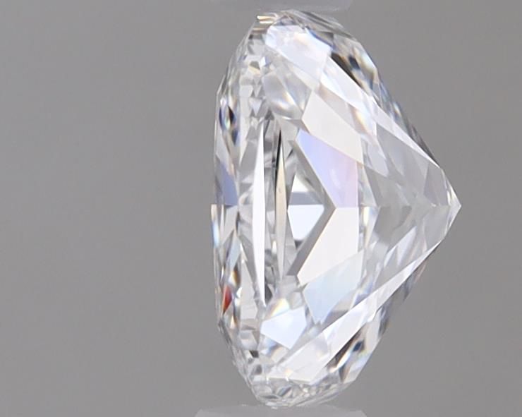 1.03 Carat Cushion Lab Diamond with  Cut Diamond in 14KT  view 1
