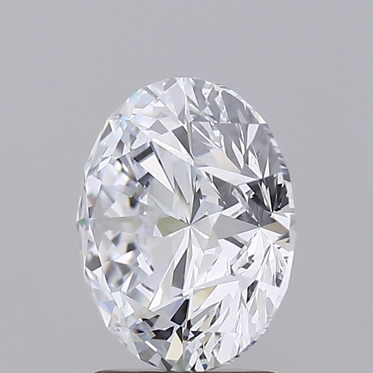 2.86 Carat Round Lab Diamond with  Cut Diamond in 14KT  view 1

