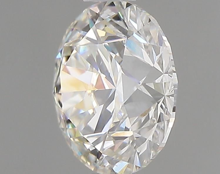 1.01 Carat Round Lab Diamond with  Cut Diamond in 14KT  view 1
