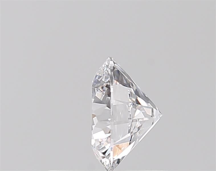 0.53 Carat Round Lab Diamond with  Cut Diamond in 14KT  view 1
