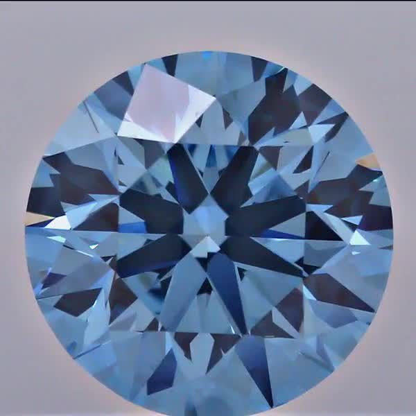 2.5 Carat Round Lab Diamond with  Cut Diamond in 14KT  view 1
