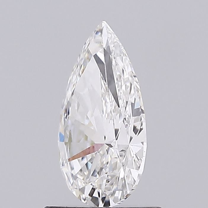 1.03 Carat Pear Lab Diamond with  Cut Diamond in 14KT  view 1
