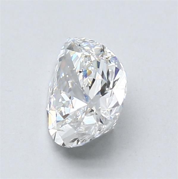 0.96 Carat Pear Lab Diamond with  Cut Diamond in 14KT  view 1

