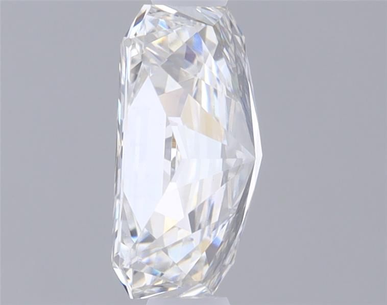 1.01 Carat Radiant Lab Diamond with  Cut Diamond in 14KT  view 1
