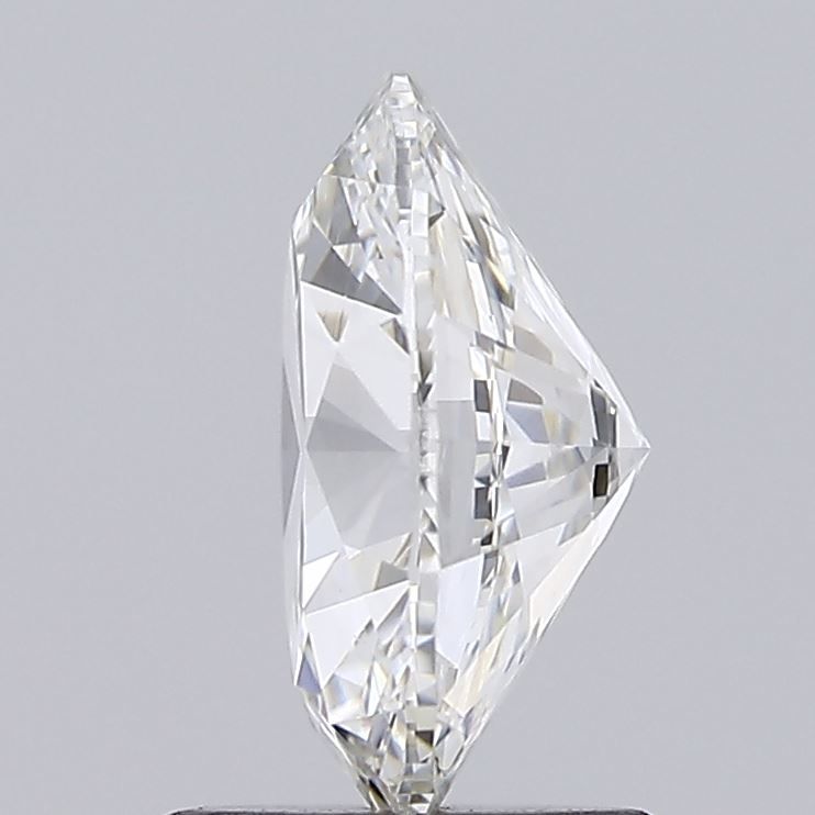 1.5 Carat Oval Lab Diamond with  Cut Diamond in 14KT  view 1
