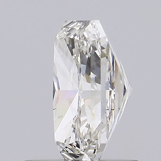 1.02 Carat Radiant Lab Diamond with  Cut Diamond in 14KT  view 1
