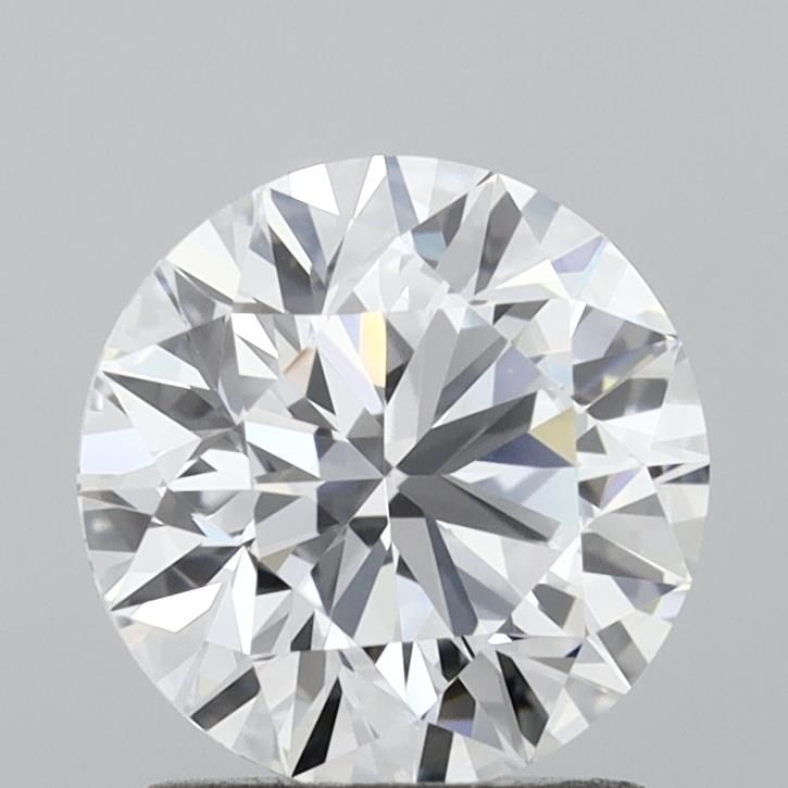 1.28 Carat Round Lab Diamond with  Cut Diamond in 14KT  view 1
