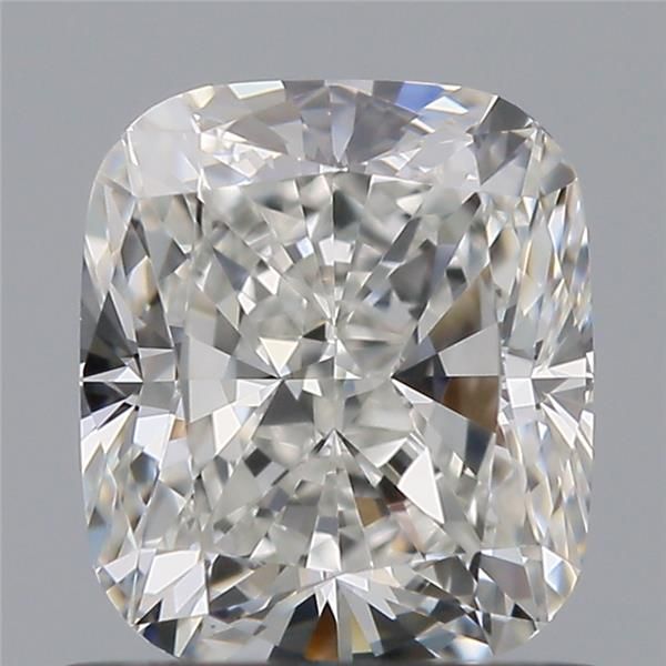 0.9 Carat CUSHION Natural Diamond with  Cut Diamond in 14KT  view 1
