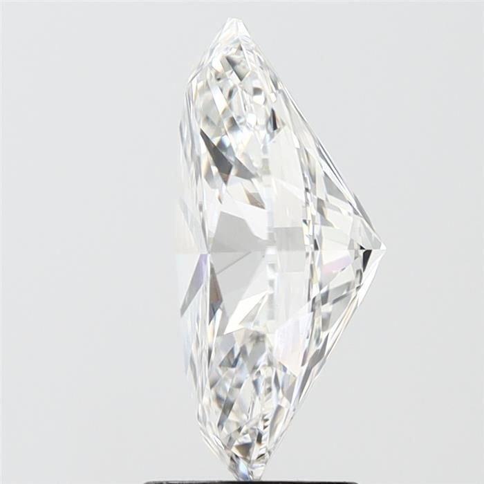 3.58 Carat Oval Lab Diamond with  Cut Diamond in 14KT  view 1

