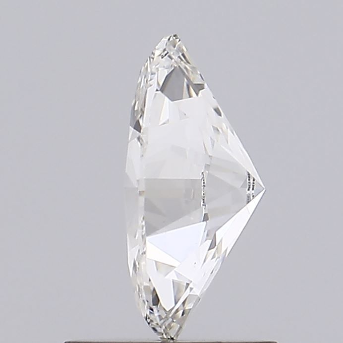 1.02 Carat Oval Lab Diamond with  Cut Diamond in 14KT  view 1
