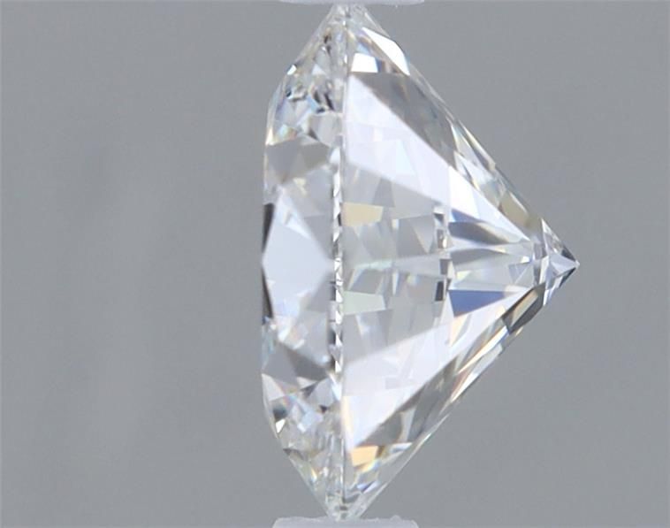 1.01 Carat Round Lab Diamond with  Cut Diamond in 14KT  view 1
