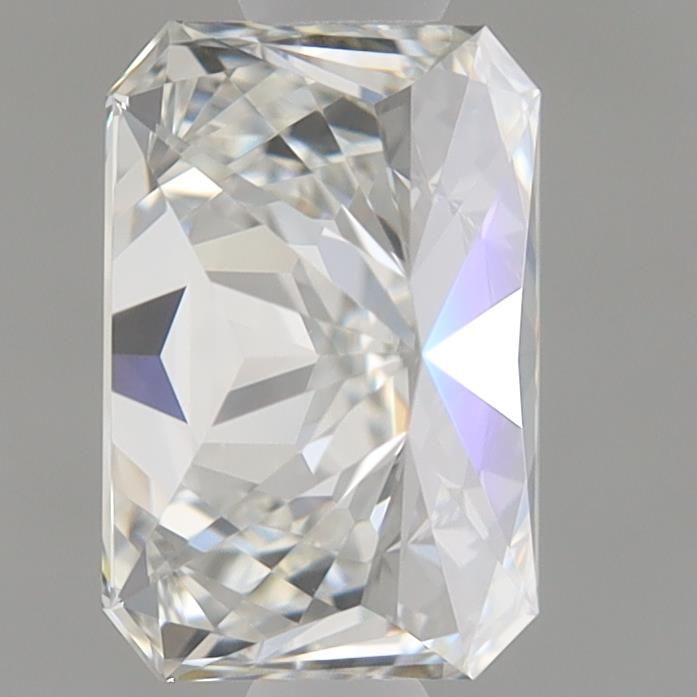 0.72 Carat Radiant Lab Diamond with  Cut Diamond in 14KT  view 1
