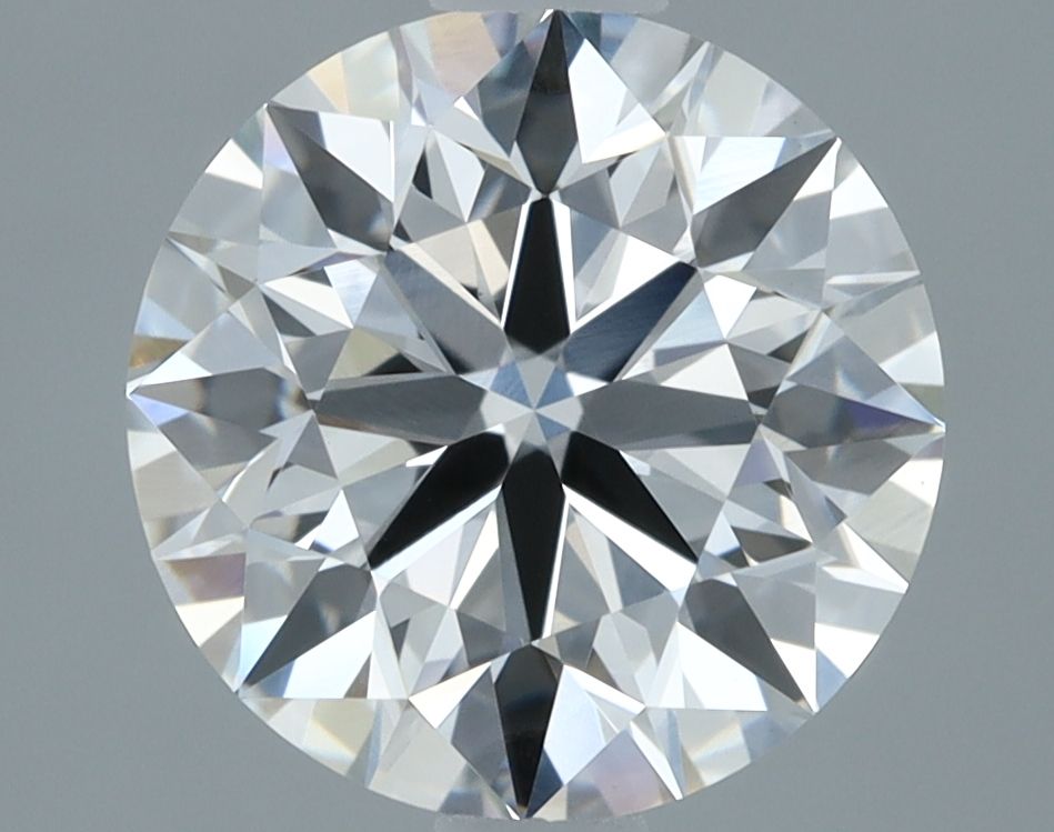 1.7 Carat Round Lab Diamond with  Cut Diamond in 14KT  view 1

