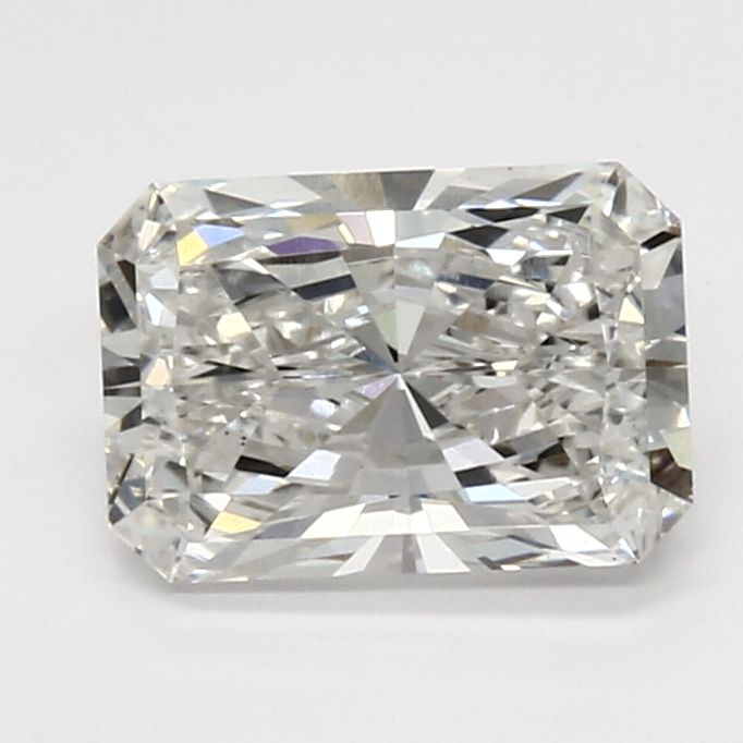 2.0 Carat Radiant Lab Diamond with  Cut Diamond in 14KT  view 1
