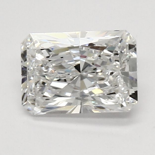 1.01 Carat Radiant Lab Diamond with  Cut Diamond in 14KT  view 1
