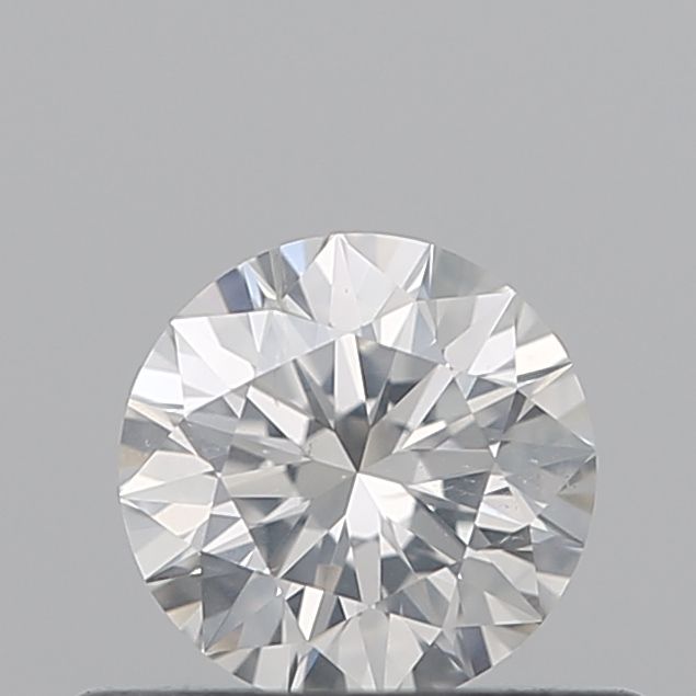 0.4 Carat Round Natural Diamond with  Cut Diamond in 14KT  view 1
