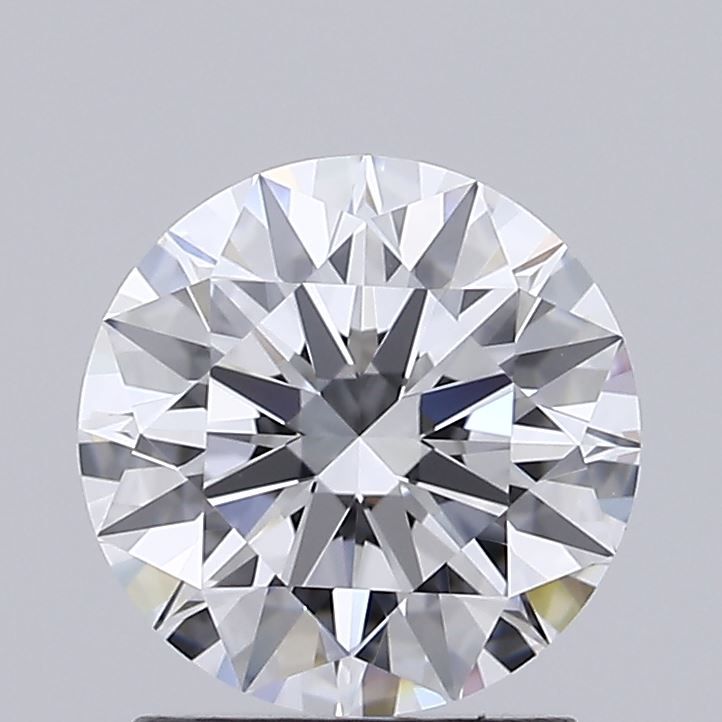 1.51 Carat Round Lab Diamond with  Cut Diamond in 14KT  view 1
