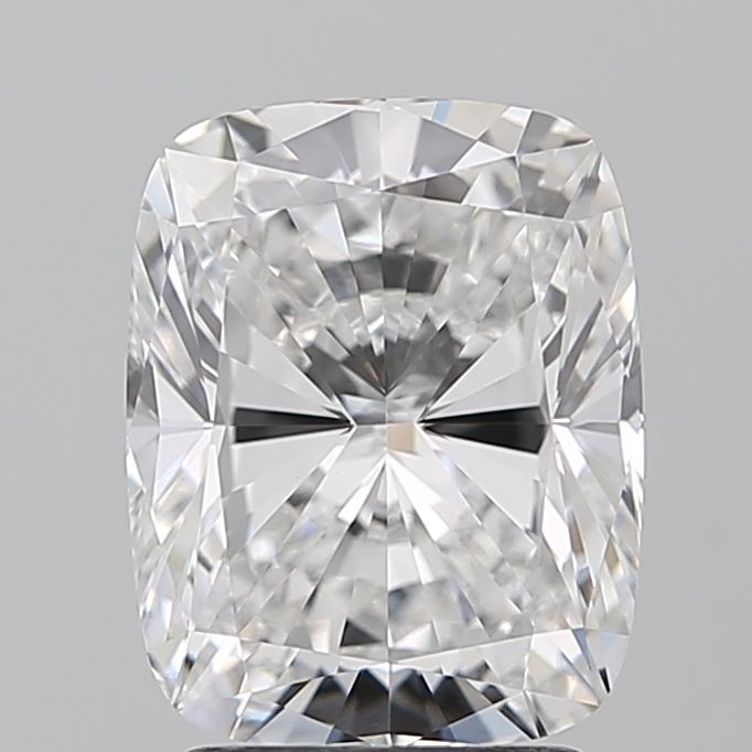 2.5 Carat Cushion Lab Diamond with  Cut Diamond in 14KT  view 1
