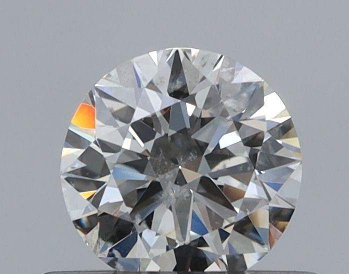 0.5 Carat Round Natural Diamond & 0.5 Carat Round Natural Diamond with  Cut Diamond in 14KT  view 1
