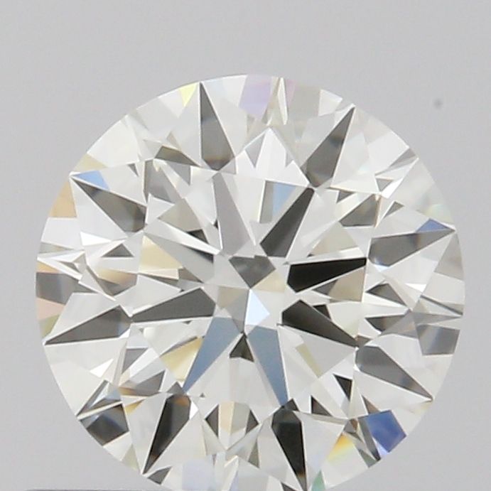 0.71 Carat Round Natural Diamond with  Cut Diamond in 14KT  view 1
