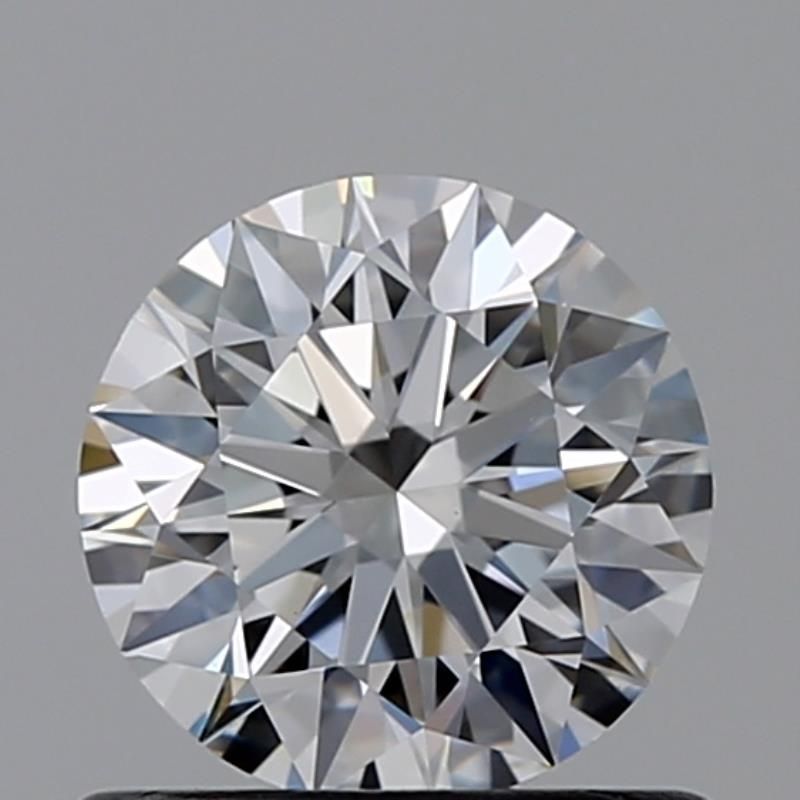 0.63 Carat Round Natural Diamond with  Cut Diamond in 14KT  view 1
