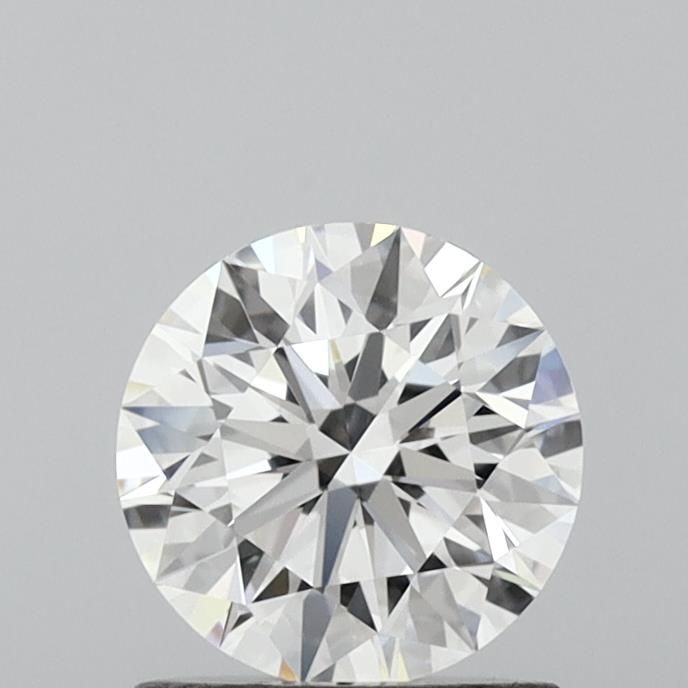1.01 Carat Round Lab Diamond with  Cut Diamond in 14KT  view 1
