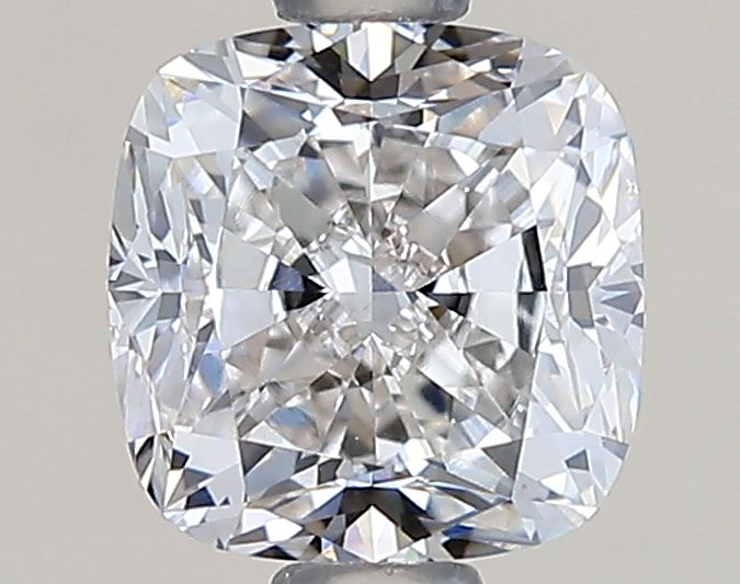 1.01 Carat Cushion Natural Diamond with  Cut Diamond in 14KT  view 1

