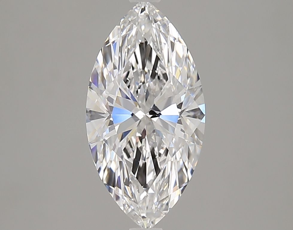 2.07 Carat Marquise Lab Diamond with  Cut Diamond in 14KT  view 1
