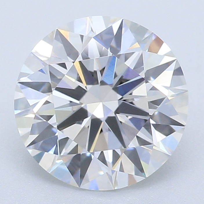 1.19 Carat Round Lab Diamond with  Cut Diamond in 14KT  view 1
