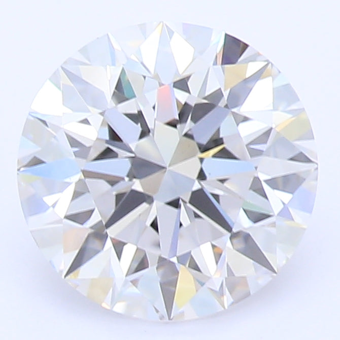 1.16 Carat Round Lab Diamond with  Cut Diamond in 14KT  view 1
