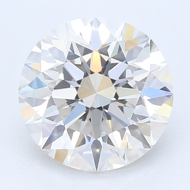 0.9 Carat Round Lab Diamond with  Cut Diamond in 14KT  view 1
