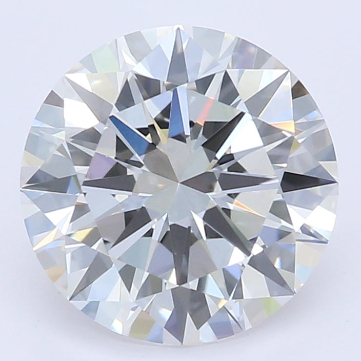 1.23 Carat Round Lab Diamond with  Cut Diamond in 14KT  view 1
