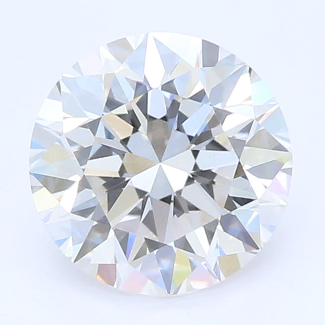 0.91 Carat Round Lab Diamond with  Cut Diamond in 14KT  view 1
