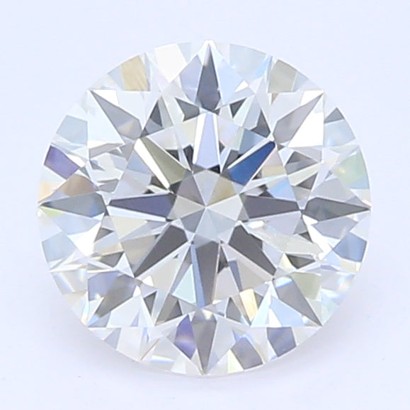 0.6 Carat Round Lab Diamond with  Cut Diamond in 14KT  view 1

