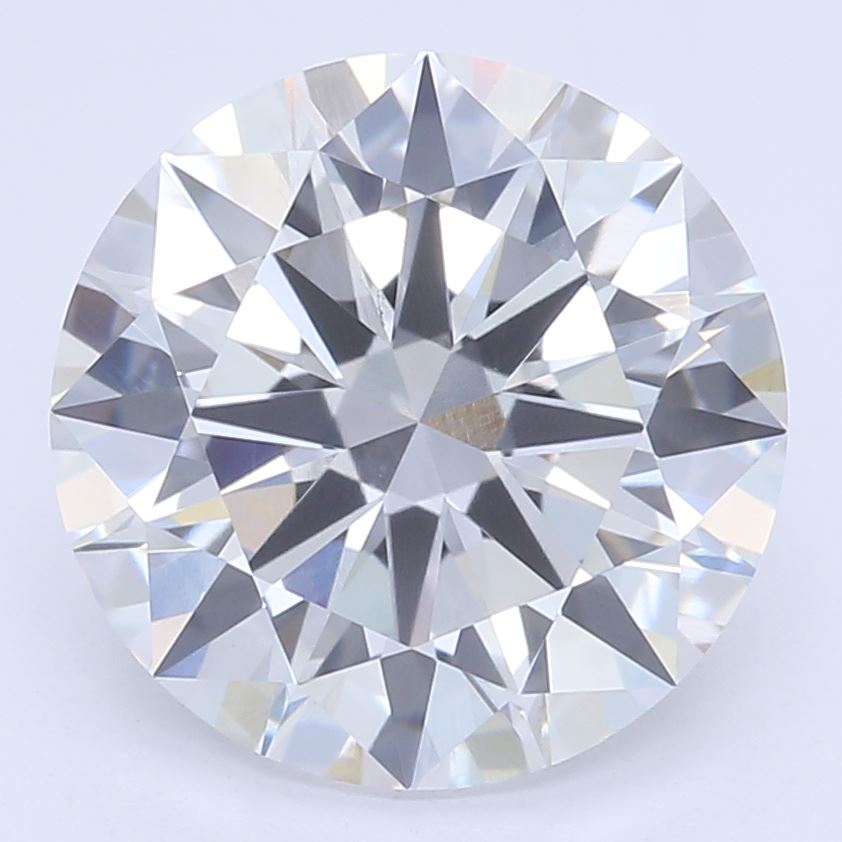 2.0 Carat Round Lab Diamond with  Cut Diamond in 14KT  view 1
