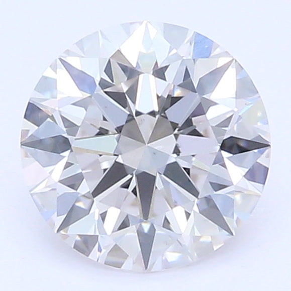 0.63 Carat Round Lab Diamond with  Cut Diamond in 14KT  view 1
