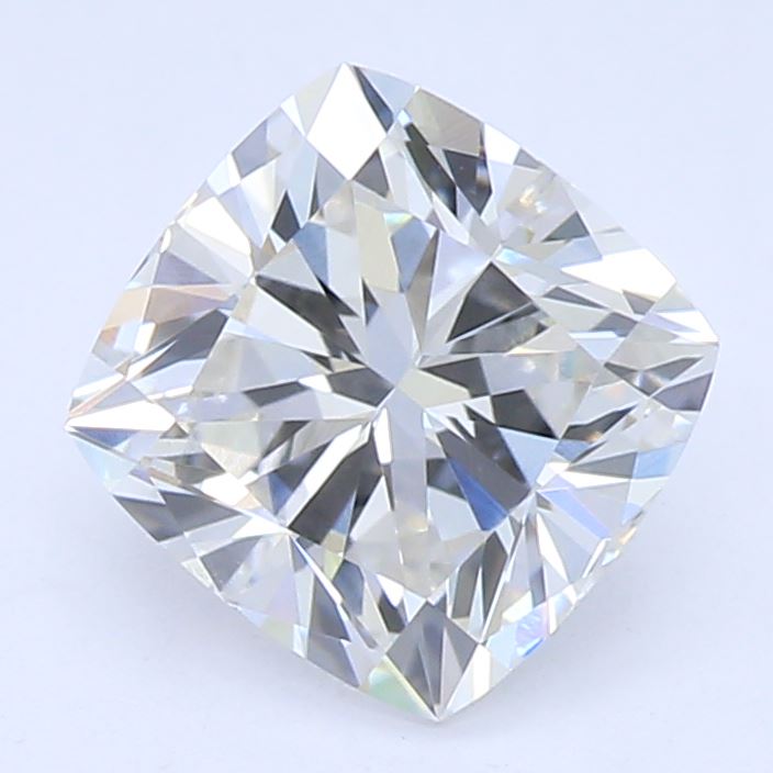 1.02 Carat Cushion Lab Diamond with  Cut Diamond in 14KT  view 1
