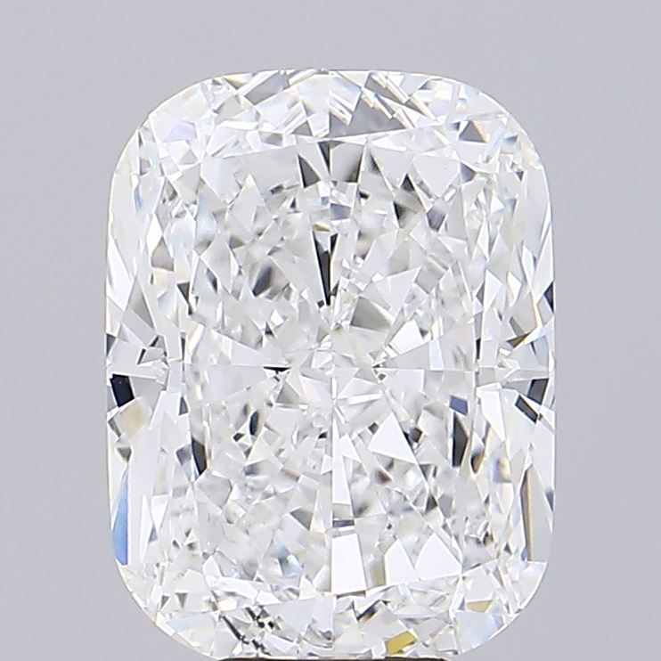 10.09 Carat Cushion Lab Diamond with  Cut Diamond in 14KT  view 1
