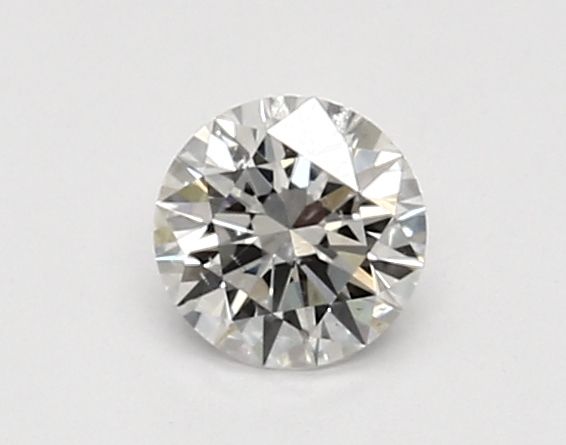 0.4 Carat Round Lab Diamond with  Cut Diamond in 14KT  view 1
