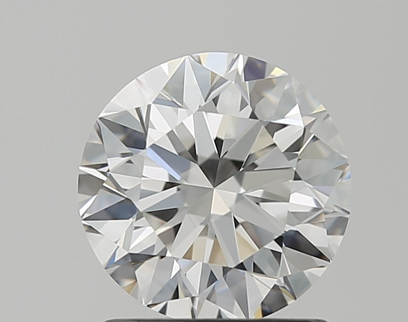 1.4 Carat Round Natural Diamond with  Cut Diamond in 14KT  view 1
