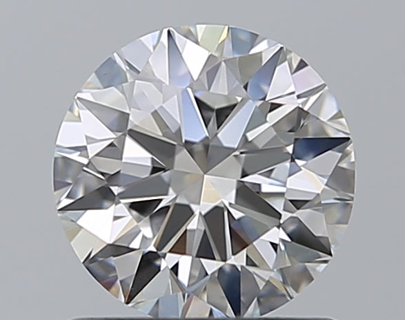 0.9 Carat Round Natural Diamond with  Cut Diamond in 14KT  view 1

