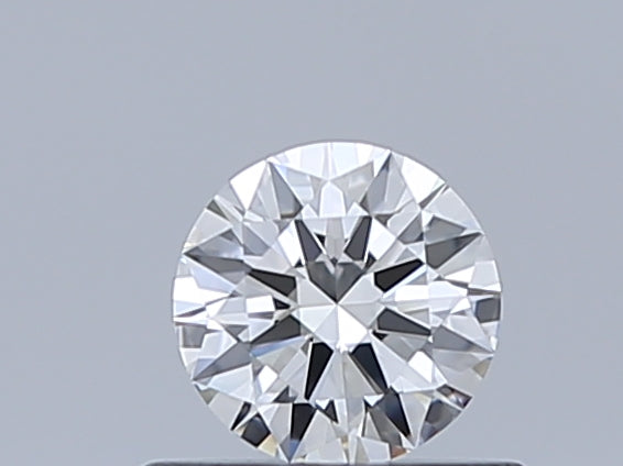 0.4 Carat Round Natural Diamond with  Cut Diamond in 14KT  view 1
