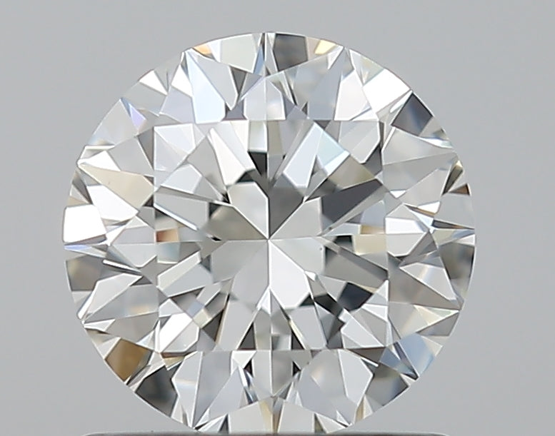 1.01 Carat Round Natural Diamond with  Cut Diamond in 14KT  view 1
